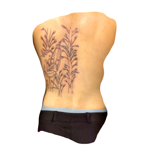 3D tattoo scan of @extra_extra_ds