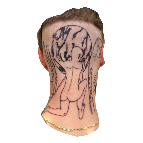 3D tattoo scan of Moritz
